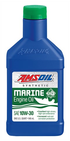 AMSOIL 10W-30 Synthetic Marine Engine Oil